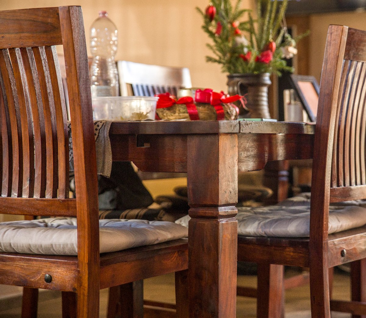 Solid Wood Dining Table Set
